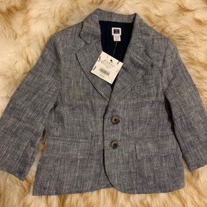 JANIE and JACK linen blazer NWT SIZE 12-18M